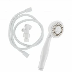 Stylewise by Keeney Handheld Shower Kit- 1.8 GPM-White-K742WH - Bathroom Accessories