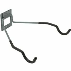 National Hardware 2230BC Flip-Up Bike Hanger in Gray Finish - N112-050 - Hooks