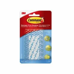 Command™ Clear Decorating Clips 17026CLR-ES - Miscellaneous Hardware