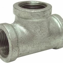 JMF Company 3/4 Fip x 3/4 Fip x 1/2 Fip Galv Tee Bc - 3746012120802 - Hardware