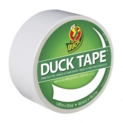Duck Tape Duck Brand Permanent Mounting Tape-White .75 Inch x 15 Foot - 394666 - Adhesives & Tape
