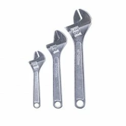 Real Work Tools™ 3 Piece Adjustable Wrench Set - 66402 - Wrench & Wrench Sets