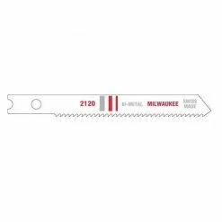 Milwaukee 2-3/4 Inch 18 TPI Bi-Metal Jig Saw Blades 5 Pack 48-42-2120