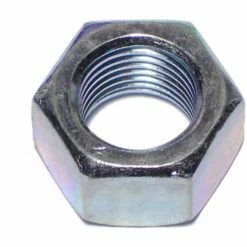 Midwest Fastener 1/2"-20 Zinc Plated Grade 2 Fine Thread Finished Hex Nuts - 80455 - Bolts