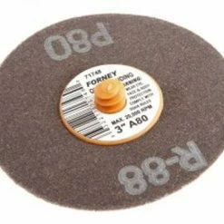 Forney 3 inch 80 Grit Sanding Disc - Replacement Parts & Accessories
