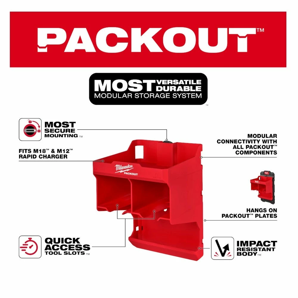 Milwaukee PACKOUT™ Tool Station - 48-22-8343 - Tool Holders & Equipment Storage - Image 5