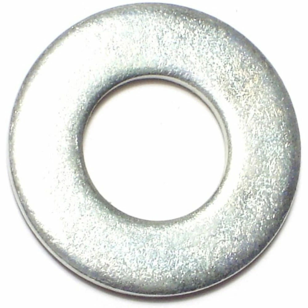 Midwest Fastener 9/16" x 19/32" x 1-3/16" Zinc Plated Grade 2 SAE Flat Washers - 81142 - Bolts