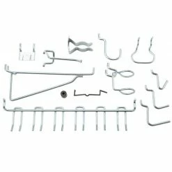 National Hardware V2396 Peg Hook Assortment in Zinc Plated - N112-062 - Hooks