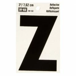 Hy-Ko 3In Reflective Letters Z - RV-50/Z - Hardware