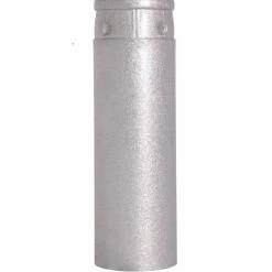 Selkirk Pellet Vent Pipe 3 Inch x 36 Inch - Galvanized - 623004 - Fireplace Accessories