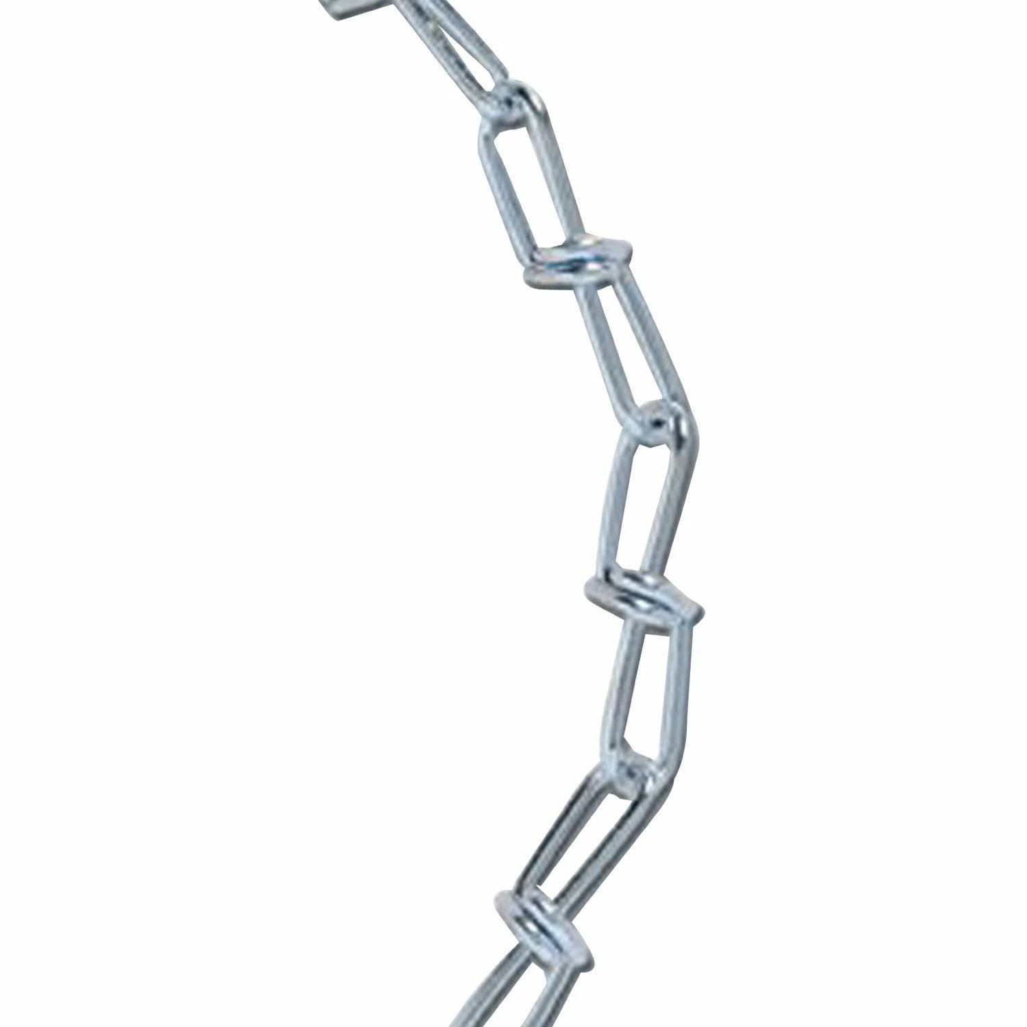 Baron 1 Foot of Double Loop Chain No.1 Bright Zinc - 7262