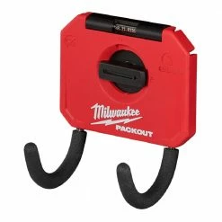 Milwaukee PACKOUT™ 3" Curved Utility Hook - 48-22-8335 - Tool Holders & Equipment Storage