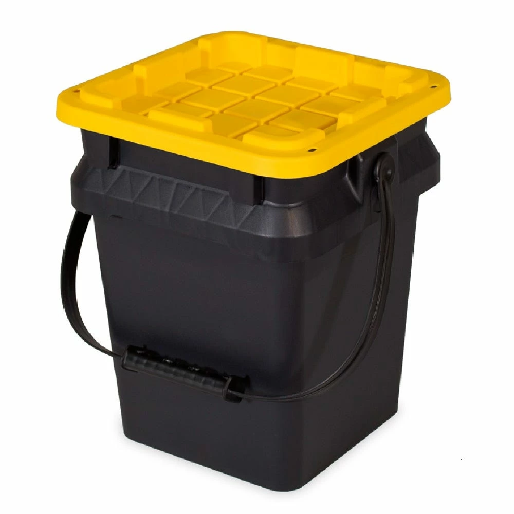 Tough Box 5-Gallon Bucket with Lid - 5GTBXBKTBY - Baskets & Bins - Image 2