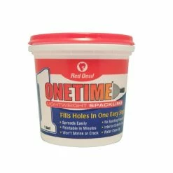 Red Devil Spackling Fast & Final Qt White - 544 - Caulk & Sealants