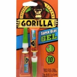 Gorilla Glue Gorilla Super Glue Gel Tubes 2 Pack - 3 Gram 7820002 - Adhesives & Tape