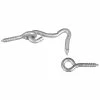 National Hardware 2000 Hooks & Eyes in Zinc plated - N117-820