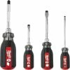 Milwaukee Cushion Grip Screwdriver Kit 4 PC 48-22-2884 - Screw Drivers