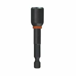 Milwaukee Shockwave Impact Duty 7/16" x 2-9/16" Alloy Steel Magnetic Nut Driver - 49-66-4536 - Drills & Drivers