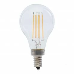 FEIT ELECTRIC 60 Watt Equivalent Soft White Clear A15 Dimmable Led Traditional Glass Filament Light Bulb 2 Pack - BPA1560C/827/LED/2 - Bulbs
