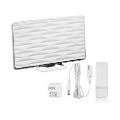 ViewTV Digital Indoor TV Antenna with Built-in Doorbell receiver VT826DJ - Tools & Hardware