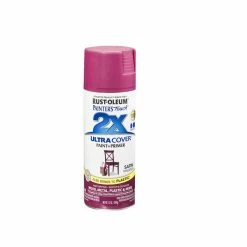 Rust-Oleum Ultra Cover 2X Spray Paint Satin Magenta Spray 283188