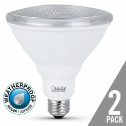 FEIT ELECTRIC 75 W Equivalent Warm White PAR38 Reflector Led Light Bulb - PAR3875/10KLED/2 - Bulbs