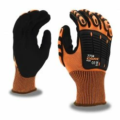 Cordova Ogre Flex Hi-Vis Orange Poly Shell Glove - SP7734 - Gloves