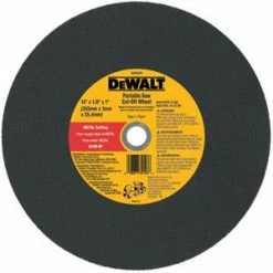 DeWalt High Performance / High Speed Metal Cutting Wheel Type 1 DW8023 - Replacement Parts & Accessories