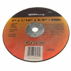 Forney Backplate for Type 27 Depressed Center Wheels - 72318 - Blades & Knives