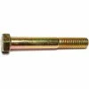 Midwest Fastener 9/16"-12 x 4" Yellow Zinc Plated Grade 8 Coarse Thread Hex Cap Screws - 83707 - Bolts