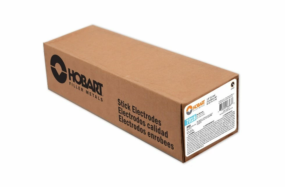 Hobart 7018 1/8 inch Stick Electrode 25lb. 770477 - Soldering Guns, Irons & Accessories