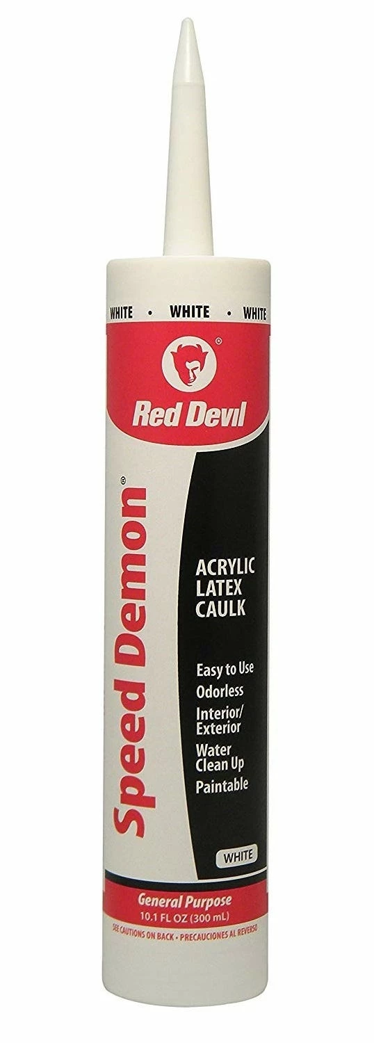 Red Devil Speed Demon Caulk - Caulks Sealants