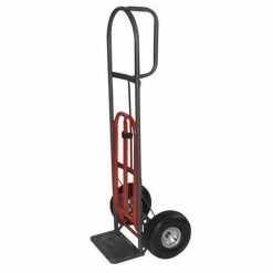 Milwaukee Hand Trucks D-Handle Truck with Nose Plate Extension - 49515