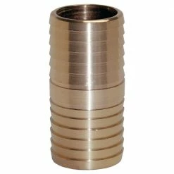 Water Source 3/4" Brass Insert Coupling, No Lead - IC75NL - Brass Fittings