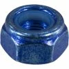 Midwest Fastener 10mm-1.0 Zinc Plated Class 8 Extra Fine Thread Nylon Insert Lock Nuts - 88393 - Bolts