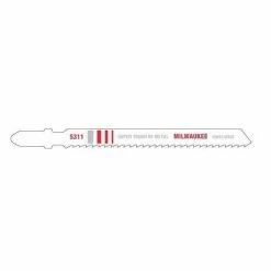 Milwaukee 4" 10 TPI Bi-Metal Jig Saw Blades, 5 Pack 48-42-5311