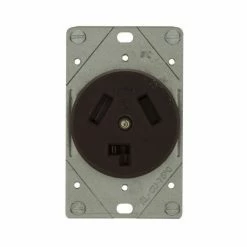 Eaton Flush Mount Power Receptacle - 38B-BOX - Wiring Devices