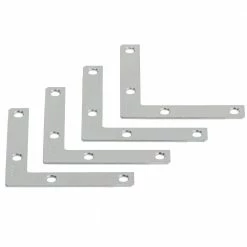 National Hardware 117 Corner Braces in Zinc plated - N113-969 - Brackets & Braces