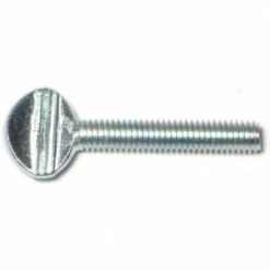 Midwest Fastener #10-32 x 1" Zinc Plated Fine Thread Spade Head Thumb Screws - 80237 - Bolts