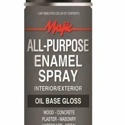 Majic All Purpose Spray Enamel Steel Gray Spray - 8-22476-8 - Exterior Paint