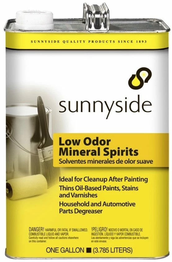 Sunnyside Low Odor Mineral Spirits 1 Gallon - 803G1 - Paint Thinners & Solvents