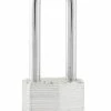 Master Lock 1-3/4in 44mm Wide Laminated Steel Pin Tumbler Padlock with 2-1/2in 64mm Shackle - 1DLJ - Padlocks