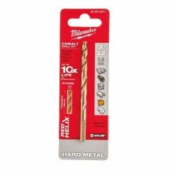 Milwaukee 7/32" Cobalt Red Helix Drill Bit - 48-89-2311 - Drill Bits