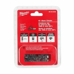 Milwaukee 6" Pruning Saw Chain with 28 Drive Links - 15382018 - Replacement Parts & Accessories