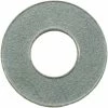 Midwest Fastener #8 x 3/16" x 7/16" Zinc Plated Grade 2 SAE Flat Washers - 81132 - Bolts