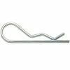 Midwest Fastener 3/32" x 2-1/2" Zinc Plated Hitch Pin Clips - 80313 - Bolts
