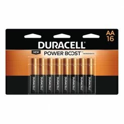 Duracell Coppertop AA Alkaline Batteries, 16 Pack - Batteries & Chargers