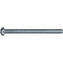 Midwest Fastener #10-24 x 2-1/2" Zinc Plated Coarse Thread Combo Round Head Machine Screws - 11961 - Bolts