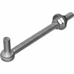 National Hardware 293BC Bolt Hook in Zinc plated - N130-641 - Bolts