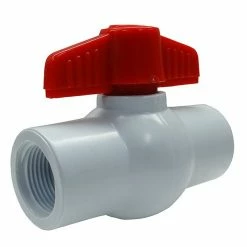 JMF Company 2 Fip x 2 Fip Pvc Ball Valve Barcoded - 8183432329802 - Hardware